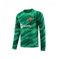 FC Barcelona Brankář Ter Stegen 1 Muži Fotbalový dres Domácí 2023-2024 Dlouhý rukáv