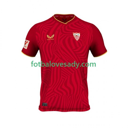 Sevilla FC Muži Fotbalový dres Venkovní 2023-2024 Krátký rukáv