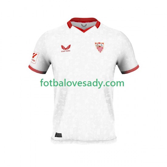 Sevilla FC Muži Fotbalový dres Domácí 2023-2024 Krátký rukáv