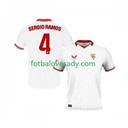 Sevilla FC Sergio Ramos 4 Muži Fotbalový dres Domácí 2023-2024 Krátký rukáv