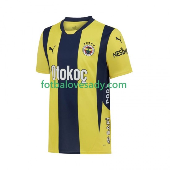 Fenerbahce Muži Fotbalový dres Domácí 2024-2025 Krátký rukáv