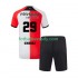 Feyenoord Rotterdam Santiago Gimenez 29 Děti Fotbalový dres Domácí 2024-2025 Krátký rukáv