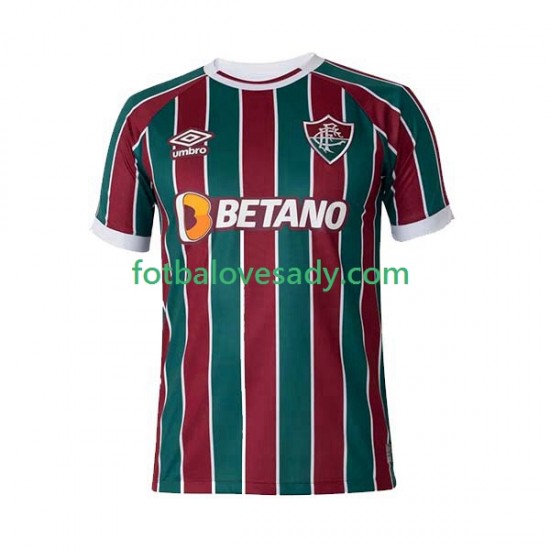 Fluminense Muži Fotbalový dres Domácí 2023-2024 Krátký rukáv