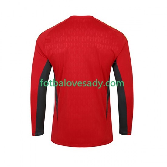 Fulham Brankář Muži Fotbalový dres Domácí 2023-2024 Dlouhý rukáv