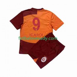 Galatasaray Icardi 9 Děti Fotbalový dres Domácí 2023-2024 Krátký rukáv