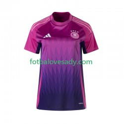 Německo Ženy Fotbalový dres Venkovní Euro 2024 Krátký rukáv