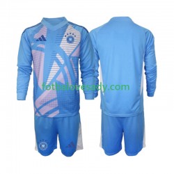 Německo Brankář Děti Fotbalový dres Čtvrtý 2024-2025 Dlouhý rukáv