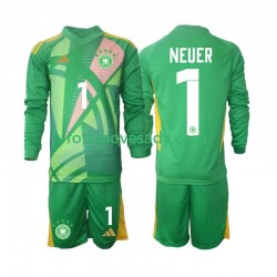 Německo Brankář Manuel Neuer 1 Děti Fotbalový dres Třetí 2024-2025 Dlouhý rukáv
