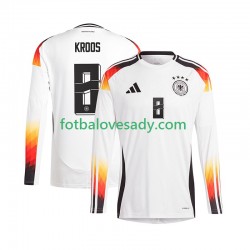 Německo Toni Kroos 8 Muži Fotbalový dres Domácí Euro 2024 Dlouhý rukáv