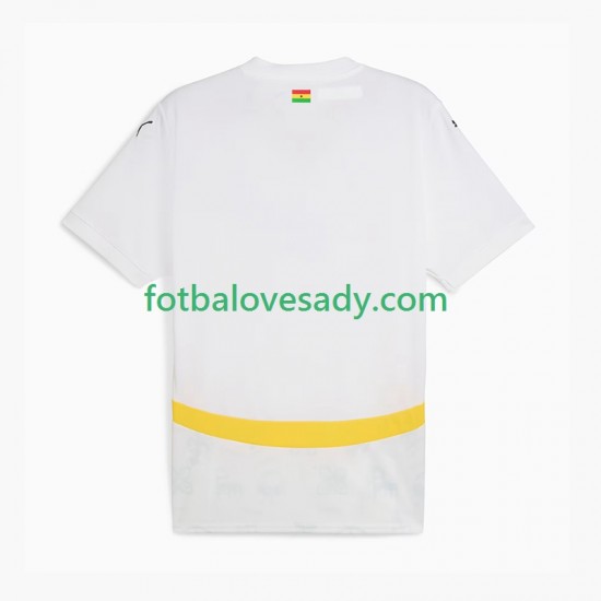 Ghana 2024 Muži Fotbalový dres Domácí Krátký rukáv