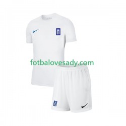 Řecko Děti Fotbalový dres Venkovní 2022-2023 Krátký rukáv
