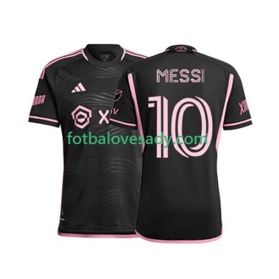 Inter Miami Lionel Messi 10 2023 Muži Fotbalový dres Venkovní Krátký rukáv