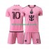 Inter Miami Lionel Messi 10 2024 Děti Fotbalový dres Domácí Krátký rukáv