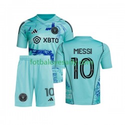 Inter Miami Lionel Messi 10 Special Děti Fotbalový dres Domácí 2023-2024 Krátký rukáv