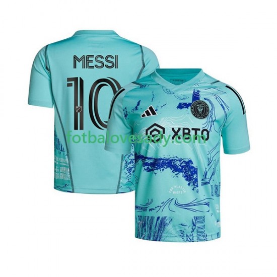 Inter Miami Lionel Messi 10 Special Muži Fotbalový dres Domácí 2023-2024 Krátký rukáv