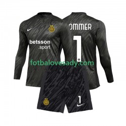 Inter Milán Brankář Yann Sommer 1 Děti Fotbalový dres Třetí 2024-2025 Dlouhý rukáv
