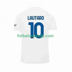 Inter Milán Lautaro Martinez 10 Muži Fotbalový dres Venkovní 2023-2024 Krátký rukáv