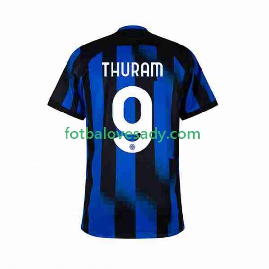 Inter Milán Marcus Thuram 9 Muži Fotbalový dres Domácí 2023-2024 Krátký rukáv
