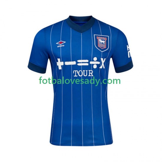 Ipswich Town Muži Fotbalový dres Domácí 2024-2025 Krátký rukáv
