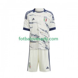 Itálie 2023 Děti Fotbalový dres Venkovní Krátký rukáv