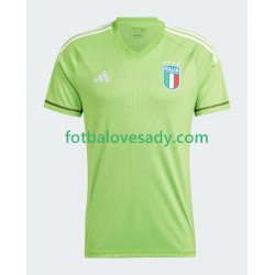 Itálie Brankář Football Jersey 2023 Mens Domácí Krátký rukáv