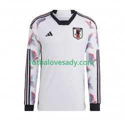 Japonsko Muži Fotbalový dres Venkovní Mistrovství světa 2022 Dlouhý rukáv