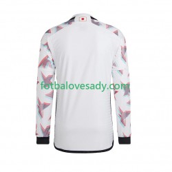 Japonsko Muži Fotbalový dres Venkovní Mistrovství světa 2022 Dlouhý rukáv