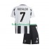 Juventus Cristiano Ronaldo 7 Děti Fotbalový dres Domácí 2024-2025 Krátký rukáv