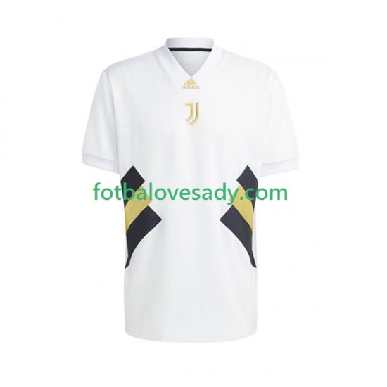 Juventus Retro Icon Muži Fotbalový dres Domácí 2022-2023 Krátký rukáv