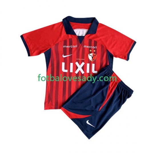 Kashima Antlers 2023 Děti Fotbalový dres Domácí Krátký rukáv
