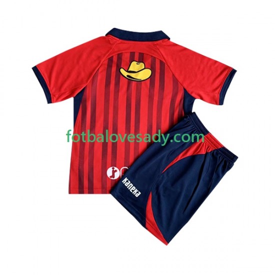 Kashima Antlers 2023 Děti Fotbalový dres Domácí Krátký rukáv
