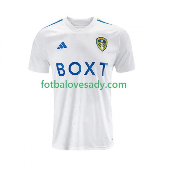 Leeds United Muži Fotbalový dres Domácí 2023-2024 Krátký rukáv