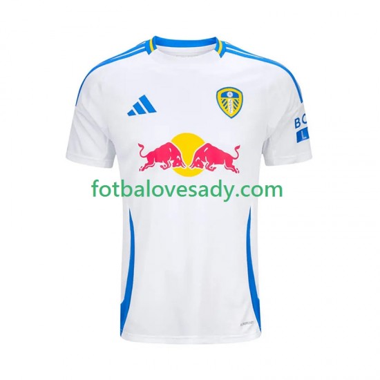 Leeds United Muži Fotbalový dres Domácí 2024-2025 Krátký rukáv