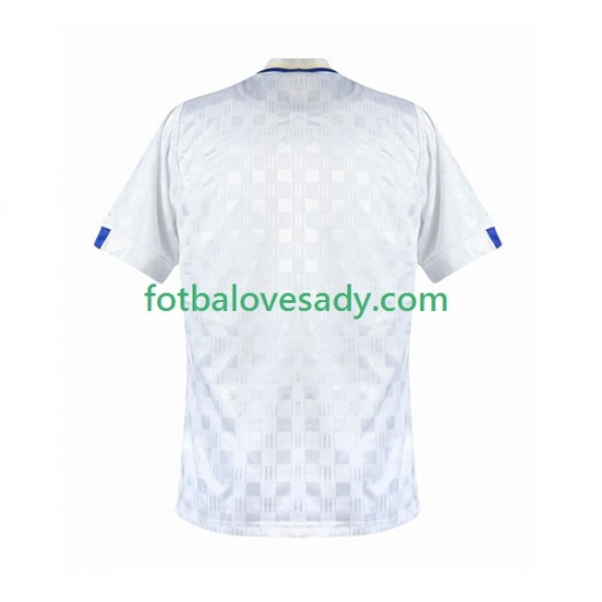 Leeds United Retro 1989-1990 Muži Fotbalový dres Domácí Krátký rukáv