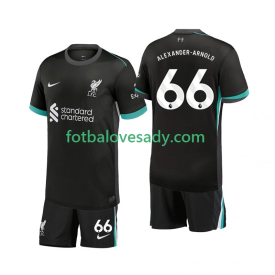 Liverpool Alexander-Arnold 66 Děti Fotbalový dres Venkovní 2024-2025 Krátký rukáv