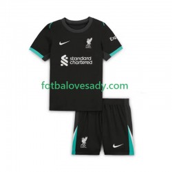 Liverpool Děti Fotbalový dres Venkovní 2024-2025 Krátký rukáv