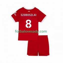 Liverpool Dominik Szoboszlai 8 2023 Děti Fotbalový dres Domácí Krátký rukáv