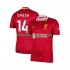 Liverpool Federico Chiesa 14 Muži Fotbalový dres Domácí 2024-2025 Krátký rukáv