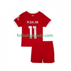 Liverpool M.Salah 11 Děti Fotbalový dres Domácí 2023-2024 Krátký rukáv