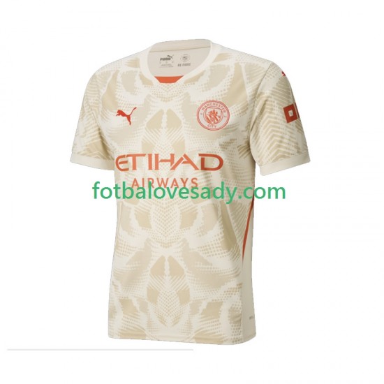 Manchester City Brankář Muži Fotbalový dres Třetí 2024-2025 Krátký rukáv