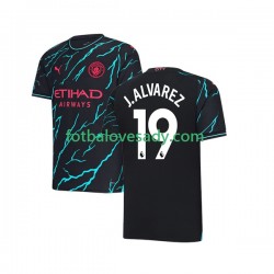 Manchester City Julian Alvarez 19 Muži Fotbalový dres Třetí 2023-2024 Krátký rukáv