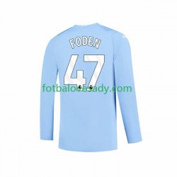 Manchester City Phil Foden 47 Muži Fotbalový dres Domácí 2023-2024 Dlouhý rukáv
