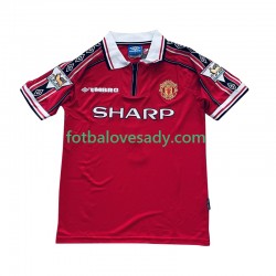 Manchester United Retro Beckham 7 1998-1999 Muži Fotbalový dres Domácí Krátký rukáv