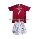 Manchester United Retro Cristiano Ronaldo 7 Champion League 2007 Děti Fotbalový dres Domácí Krátký rukáv
