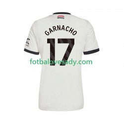 Manchester United GARNACHO 17 Muži Fotbalový dres Třetí 2024-2025 Krátký rukáv