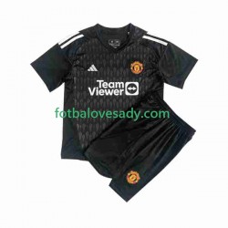 Manchester United Brankář Děti Fotbalový dres Třetí 2023-2024 Krátký rukáv