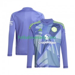 Manchester United Brankář Muži Fotbalový dres Domácí 2024-2025 Dlouhý rukáv