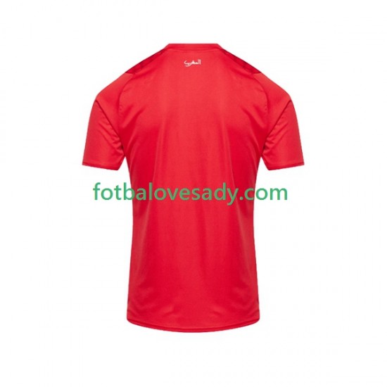 Maroko 2023 Muži Fotbalový dres Domácí Krátký rukáv