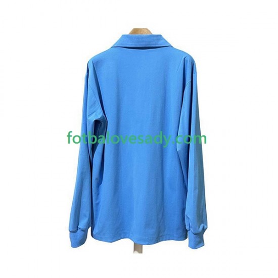 SSC Neapol Retro 1987 1988 Muži Fotbalový dres Domácí Dlouhý rukáv