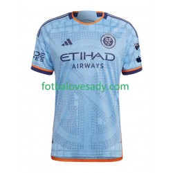 New York City FC Muži Fotbalový dres Domácí 2023-2024 Krátký rukáv